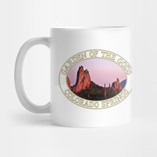 Sunset at Garden of the Gods in Colorado Springs, Colorado Mug